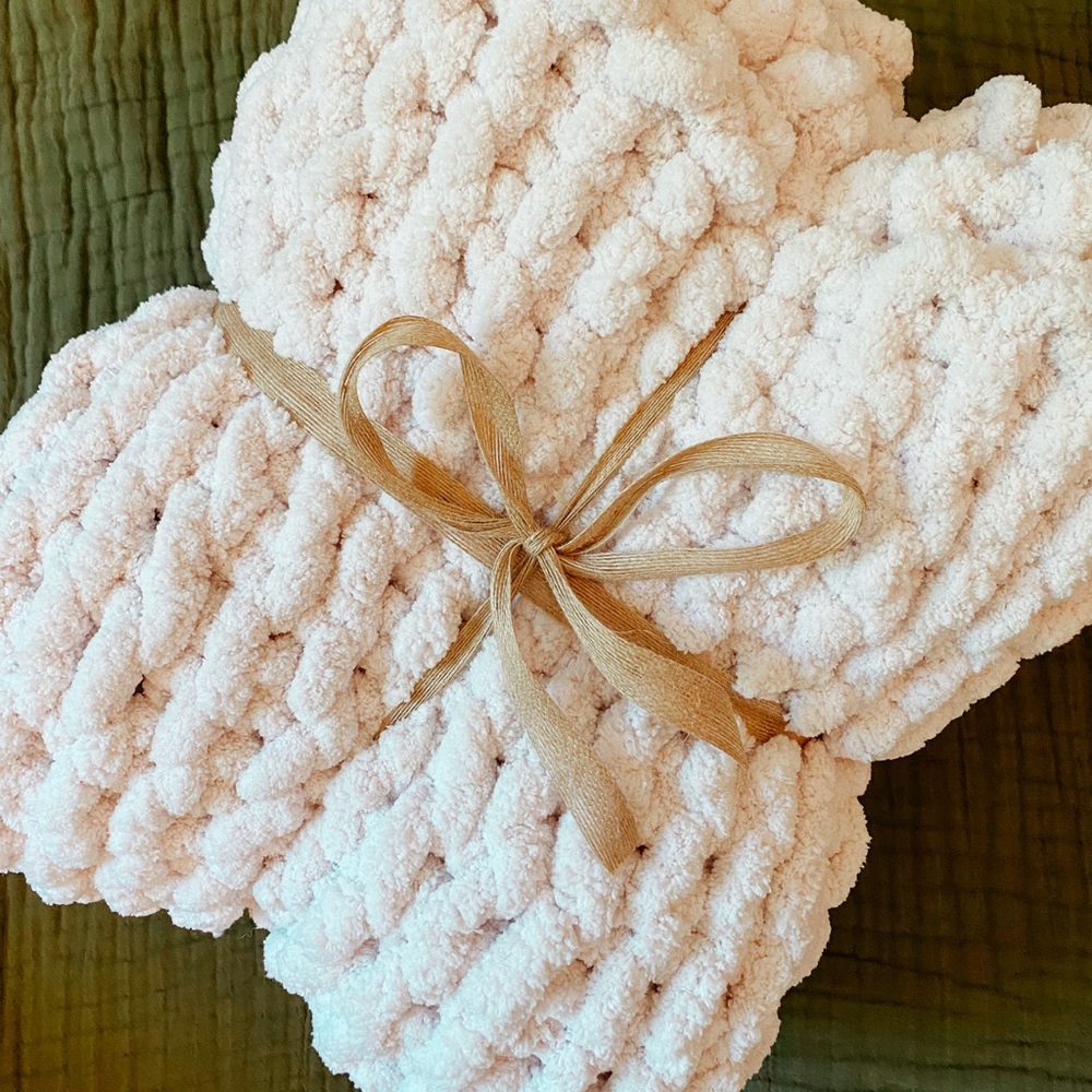 Chunky Knit Blanket